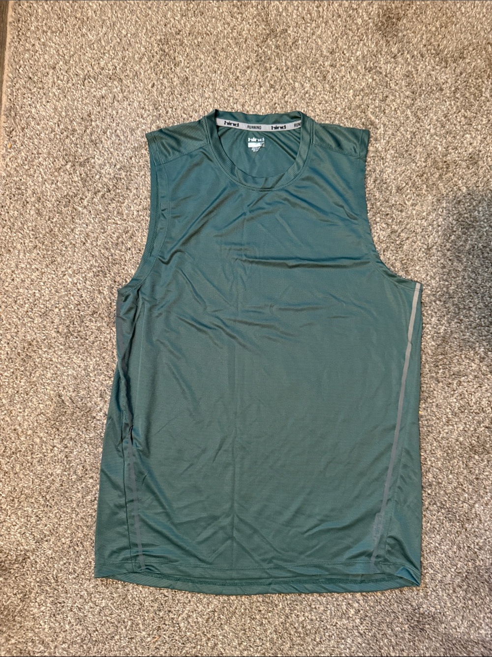 Hind Men's Sleeveless Athletic Tank Top - Teal Green